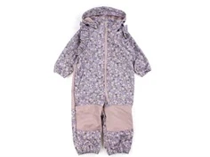 Name It deauville mauve blomstret heldragt softshell